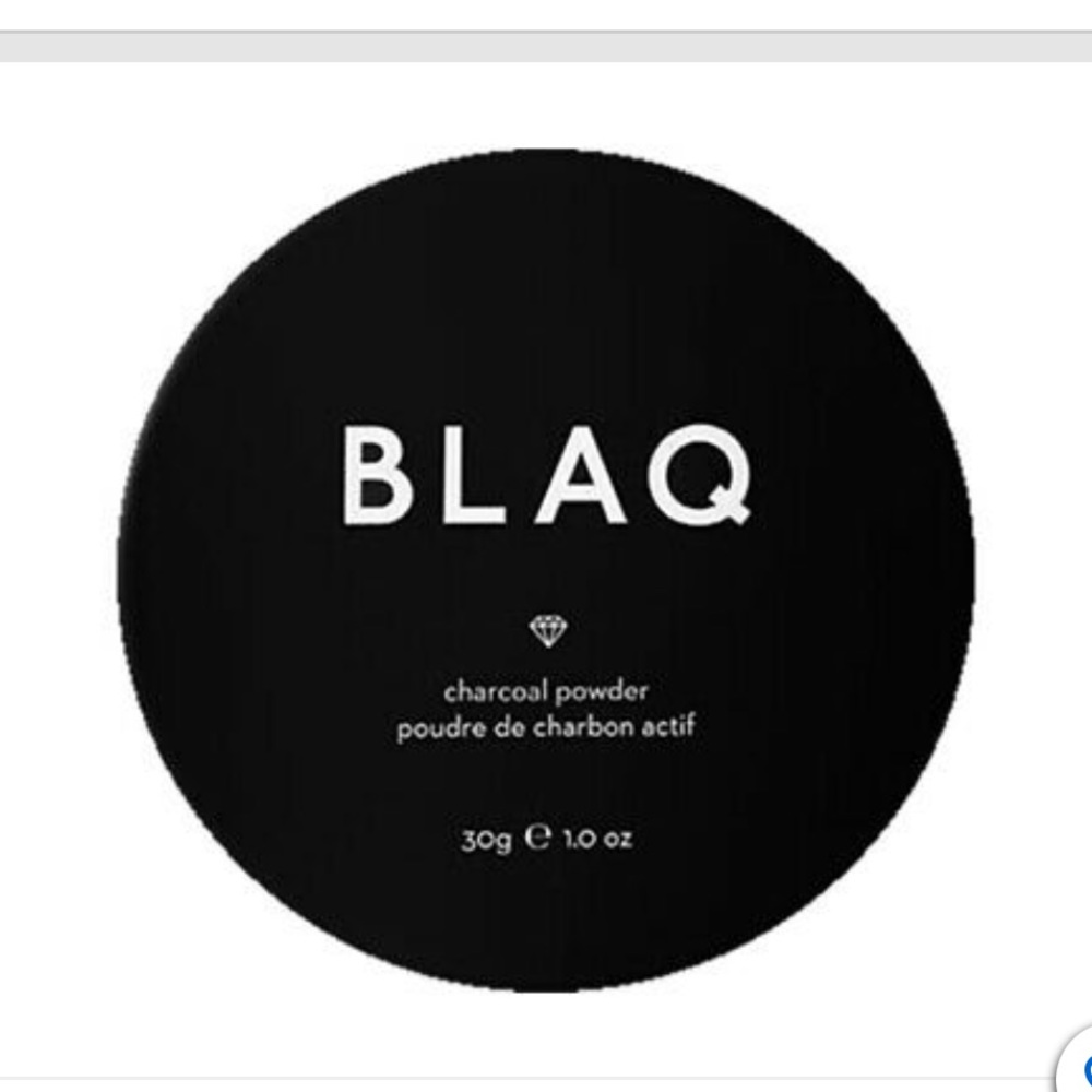 NWT BLAQ Teeth Whitening Charcoal Powder 1.0 oz